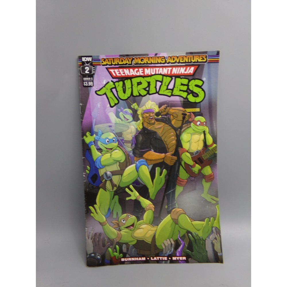 TMNT SATURDAY MORNING ADVENTURES 2 CVR C IDW Publishing Billy Martin